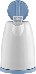 Чайник электрический Scarlett SC-EK18P60 1.7л. 2200Вт белый/голубой (корпус: пластик)
