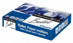 Бумага International Paper Ballet Classic A4/80г/м2/500л./белый CIE153% матовое/матовое для лазерной печати