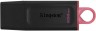Флеш Диск Kingston 256Gb DataTraveler Exodia DTX/256GB USB3.1 черный/красный