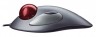 Трекбол Logitech Marble серый/серебристый/красный USB (4but)