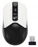 Мышь A4Tech Fstyler FG12 Panda белый/черный оптическая (1200dpi) беспроводная USB (3but)