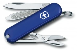 Нож перочинный Victorinox Classic (0.6223.2-033) 58мм 7функций синий подар.коробка