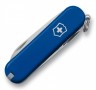 Нож перочинный Victorinox Classic (0.6223.2-033) 58мм 7функций синий подар.коробка