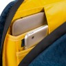 Рюкзак Piquadro PQ-Y CA5116PQY/BLG синий/желтый текстиль