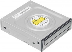 Привод DVD-ROM LG DH18NS61 черный SATA внутренний oem