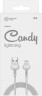 Кабель Redline Candy УТ000021988 USB (m)-Lightning (m) 1м белый