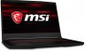 Ноутбук MSI GF63 Thin 9SCSR-1026XRU Core i7 9750H/8Gb/SSD256Gb/NVIDIA GeForce GTX 1650 Ti MAX Q 4Gb/15.6"/IPS/FHD (1920x1080)/Free DOS/black/WiFi/BT/Cam