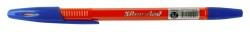 Ручка шариковая Silwerhof SUNNY 0.7мм корпус пластик 1цв. оранжевый/синий синие чернила