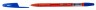 Ручка шариковая Silwerhof SUNNY 0.7мм корпус пластик 1цв. оранжевый/синий синие чернила