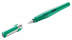 Ручка перьевая Pelikan School Pelikano (PL802956) зеленый A перо сталь нержавеющая для правшей карт.уп.