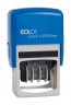Датер Colop S 220/BL пластик корп.:синий автоматический 1стр. мес.:буквенное оттис.:синий шир.:4мм выс.:1.8мм
