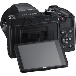 Фотоаппарат Nikon CoolPix B500 черный 16Mpix Zoom40x 3" 1080p SDXC/SD/SDHC CMOS 1x2.3 1minF turLCD HDMI/WiFi