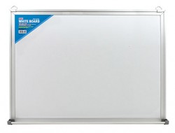 Доска магнитно-маркерная Deli E7818 лак белый 90x150см алюминиевая рама сталь