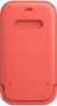 Чехол (футляр) Apple для Apple iPhone 12/12 Pro Leather Sleeve with MagSafe розовый цитрус (MHYA3ZE/A)