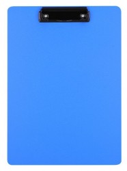 Папка клип-борд Deli EF75432 A4 полипропилен вспененный синий