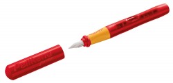 Ручка перьевая Pelikan School Pelikano Junior (PL940882) красный A перо сталь нержавеющая для правшей карт.уп.