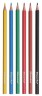 Карандаши цветные Silwerhof 134215-06 Солнечная коллекция шестигранные пластик 6цв. коробка/европод.