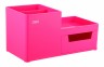 Органайзер настольный Deli EZ25140 Rio 4отд. 175x90x92мм розовый пластик