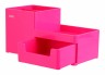 Органайзер настольный Deli EZ25140 Rio 4отд. 175x90x92мм розовый пластик