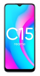 Смартфон Realme C15 64Gb 4Gb серебристый моноблок 3G 4G 6.52" 720x1600 Android 10 13Mpix WiFi NFC GPS GSM900/1800 GSM1900 MP3
