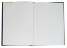 Блокнот Silwerhof 732064-55 A5 обложка картон 80л клетка твердая обложка прошитый Грани