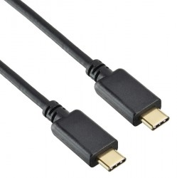Кабель Digma Power Delivery 60W USB Type-C (m)-USB Type-C (m) 2м черный
