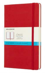 Блокнот Moleskine CLASSIC QP066F2 Large 130х210мм 240стр. пунктир твердая обложка красный