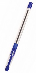 Ручка шариковая Cello SLIMO GRIP 0.7мм игловидный пиш. наконечник резин. манжета синий коробка