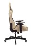 Кресло игровое Zombie VIKING 7 KNIGHT Fabric коричневый текстиль/эко.кожа с подголов. крестовина металл