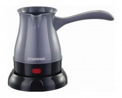 Кофеварка Электрическая турка Starwind STP3061 600Вт серый/черный