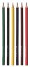 Карандаши цветные Silwerhof 134216-06 Солнечная коллекция трехгранные d=3мм 6цв. коробка/европод.