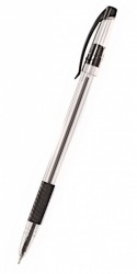 Ручка шариковая Cello SLIMO GRIP 0.7мм игловидный пиш. наконечник резин. манжета черный коробка