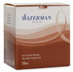 Флакон с чернилами Waterman Ink Bottle Brown 51068 (S0110830) для перьевых ручек