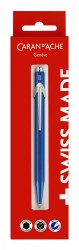 Ручка шариковая Carandache Office 849 Metal-X (849.740) синий M синие чернила блистер
