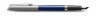 Ручка перьевая Waterman Hemisphere (2146616) Matte SS Blue CT F перо сталь нержавеющая подар.кор.
