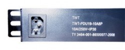 Блок распределения питания Lanmaster TWT-PDU19-10A8P гор.размещ. 8xSchuko базовые 10A