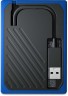 Накопитель SSD WD USB 3.0 1Tb WDBMCG0010BBT-WESN My Passport Go 1.8" черный