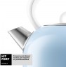 Чайник электрический Kitfort КТ-634-4 1.7л. 2150Вт голубой (корпус: пластик)