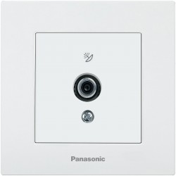 Розетка телевизионная Panasonic Karre Plus (WKTC04582WH-RU) скрыт. IP20 белый (упак.:1шт)