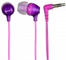 Наушники вкладыши Sony MDR-EX15AP 1.2м фиолетовый проводные в ушной раковине (MDREX15APV.CE7)