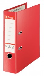 Папка-регистратор Esselte №1 Power Maxi 81183 A4 80мм пластик красный вместимость 600 листов
