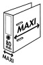 Папка-регистратор Esselte №1 Power Maxi 81183 A4 80мм пластик красный вместимость 600 листов