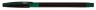 Ручка шариковая Cello SLIMO GRIP 0.7мм игловидный пиш. наконечник резин. манжета черный зеленые чернила коробка