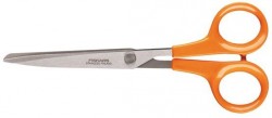 Ножницы Fiskars 1000816 Classic универсальные 170мм ручки пластиковые нержавеющая сталь серебристый/оранжевый