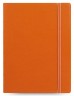 Тетрадь Filofax CLASSIC BRIGHT 115010 A5 PU 56л линейка съемные листы спираль двойная оранжевый