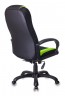 Кресло игровое Zombie VIKING-9 черный/салатовый искусст.кожа/ткань крестовина пластик