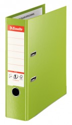 Папка-регистратор Esselte №1 Power Maxi 81186 A4 80мм пластик зеленый вместимость 600 листов