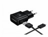 Сетевое зар./устр. Samsung EP-TA20EBECGRU 2A для Samsung кабель USB Type C черный