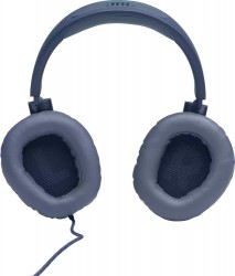 Наушники с микрофоном JBL Quantum 100 синий 1.2м мониторные оголовье (JBLQUANTUM100BLU)
