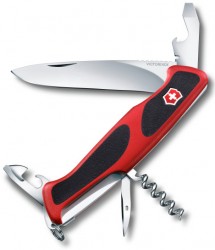 Нож перочинный Victorinox RangerGrip 68 (0.9553.C) 130мм 11функций красный/черный карт.коробка